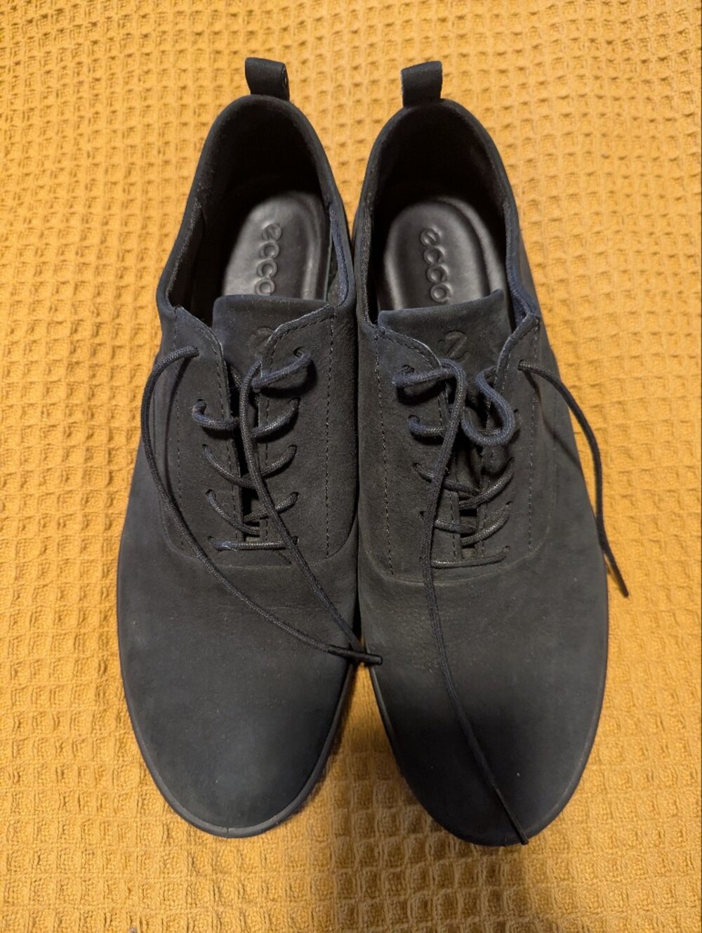 ECCO Bella Women's Nubuck Lace-Up Shoes, 10, 41
